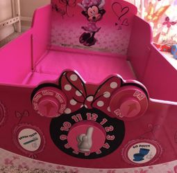 Delta Children 8nteractive Wood Toddler Bed, DISNEY MINIMOUSE
