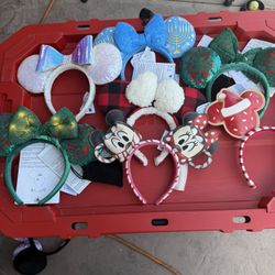 Chritmas Mickey Mouse Ears 25 Each