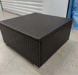 Outdoor Wicker Coffee Table