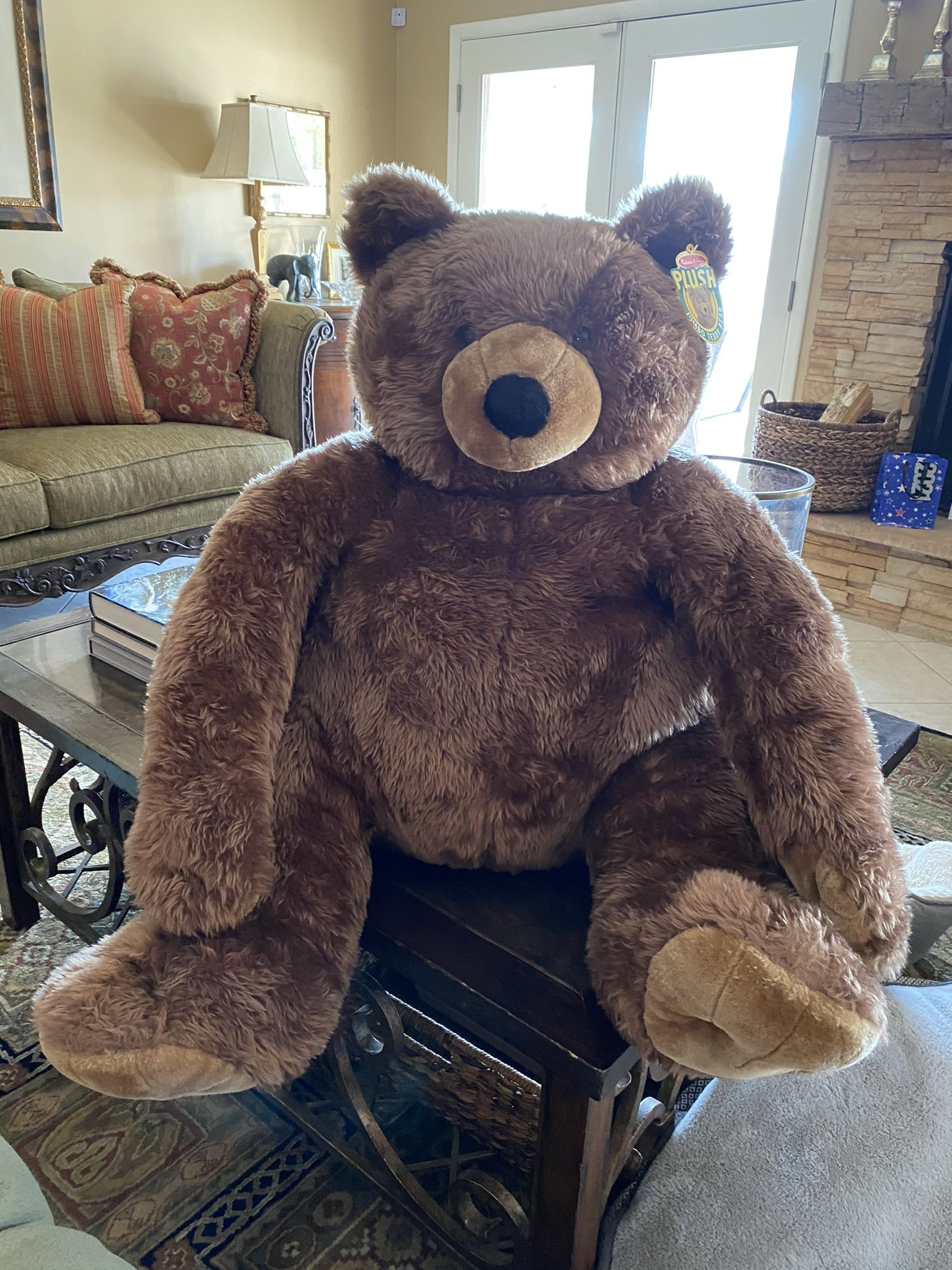 Melissa & Doug Jumbo Teddy Bear New In Box! Reduced Price!