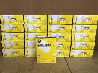 84 Pack - GE Light Bulbs, 100 Watt, Soft White, A19 Bulbs 