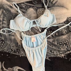 Large Blue Bikini 