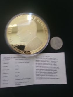 John F. Kennedy commemorative coin NIB
