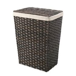 seville wicker laundry basket 