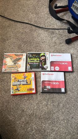 3ds Games and Case