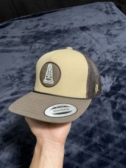 Brown And Tan SnapBack Trucker Hat