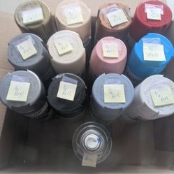Spray Paint: 13 Cans $20 for All! Many Colors.