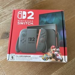 Nintendo Switch 2 Mario Kart Bundle - Unopened