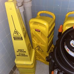 Wet Floor Signs Lot 