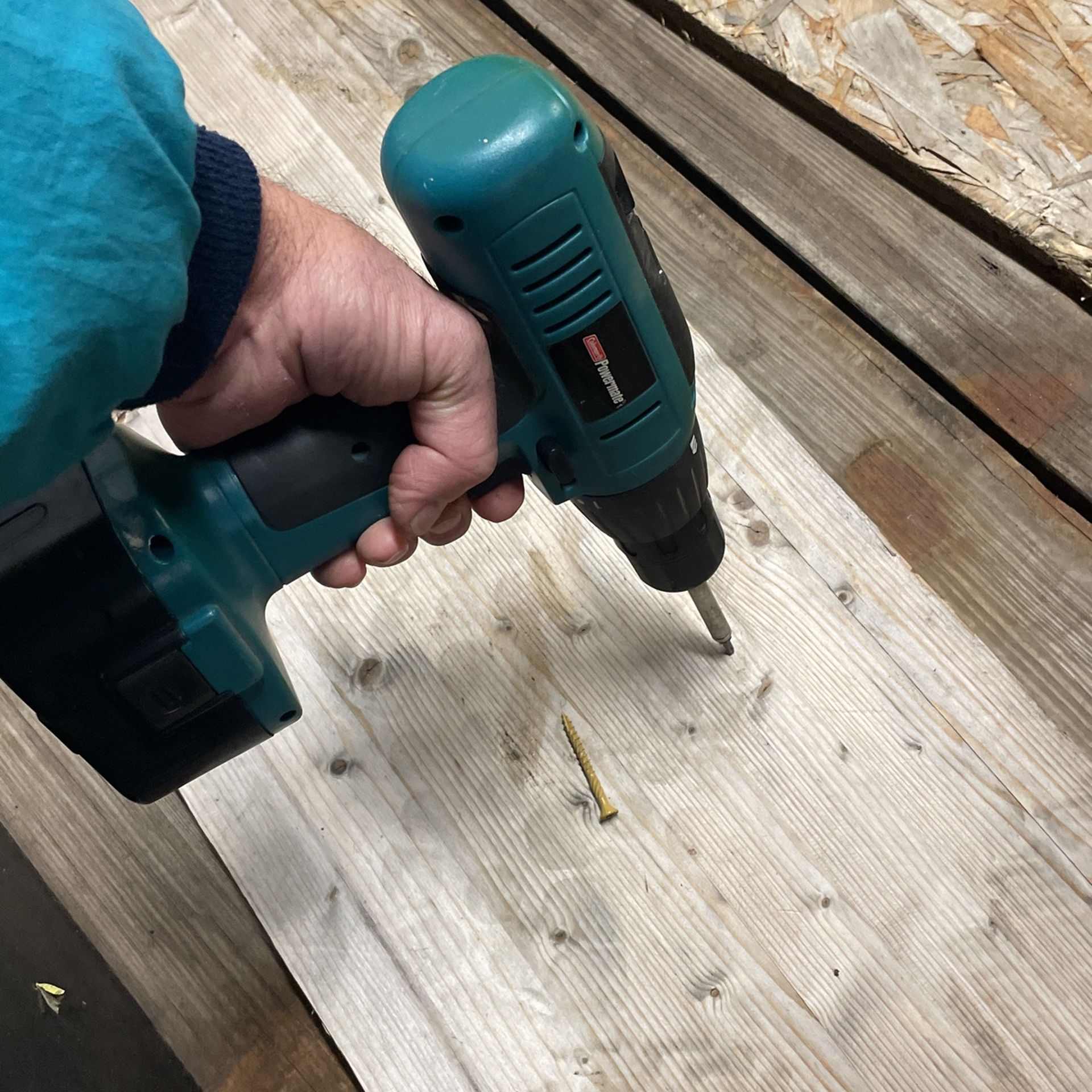 Battery operated drill