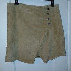 MNG Genuine Leather Skirt