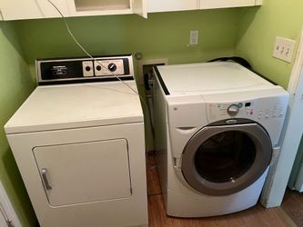 Whirlpool washer and Speed queen dryer