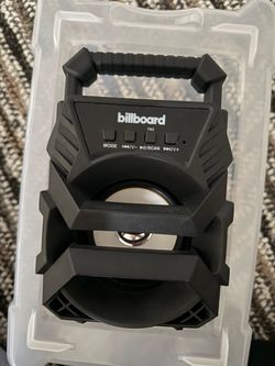 Billboard portable speaker