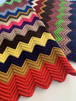 Vintage Afghan Throw