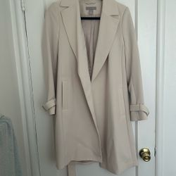 Cream Trench-coat 