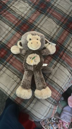 Young Living Warmable Stuffed Monkey