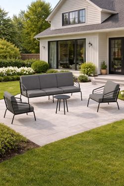 4pc outdoor patio furniture set