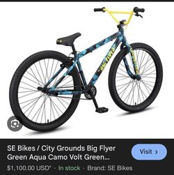 Se bike/city ground collab limited edition