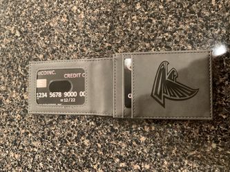 Atlanta falcons small credit card wallet