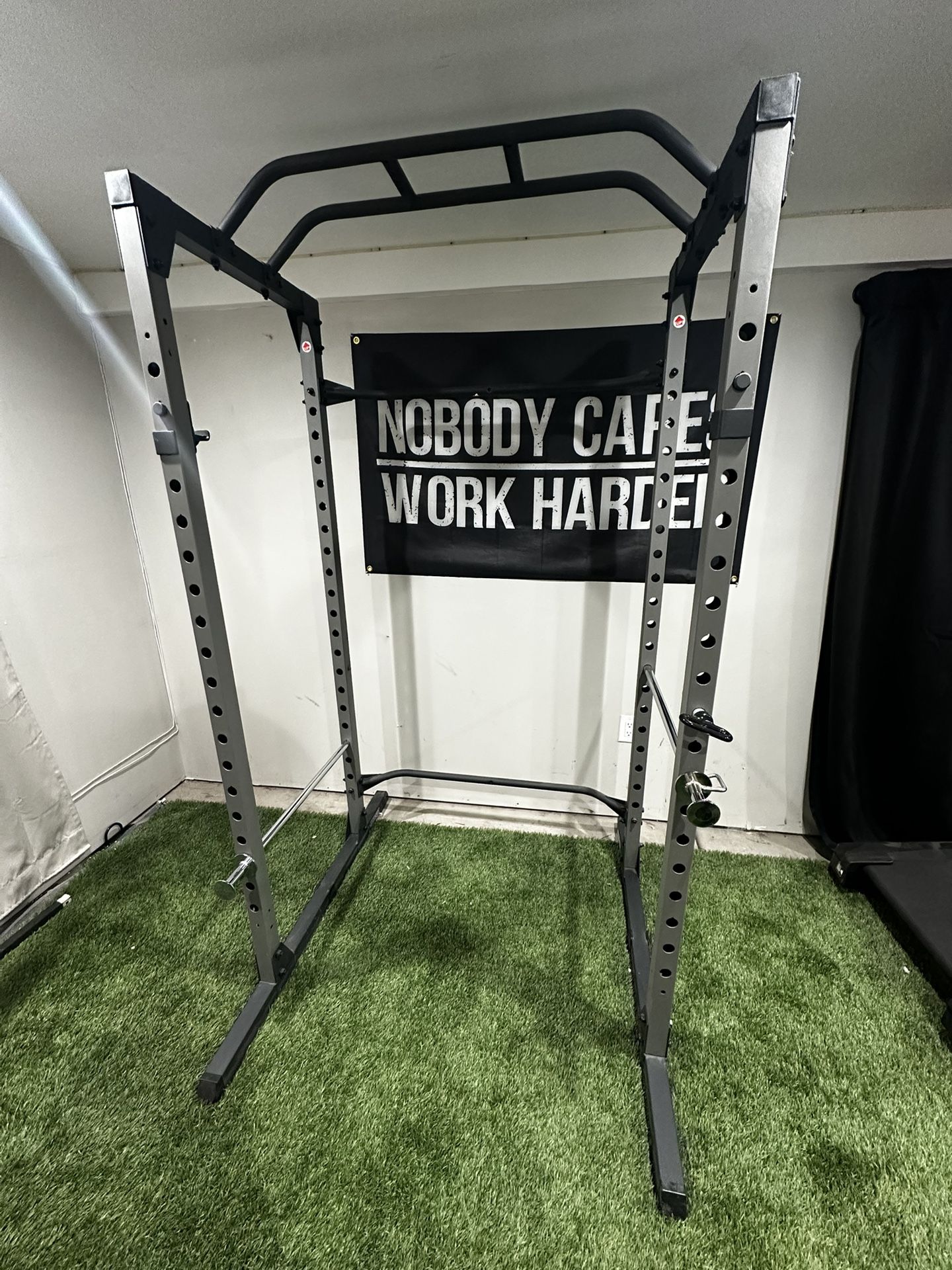 Pro Gear Squat Rack With Accessories