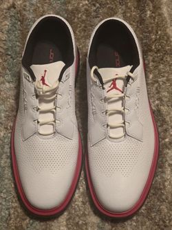 Jordan ADG5 Leather Mens Golf Shoes Size 8 $75