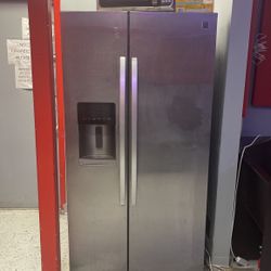 For Parts Only- Kenmore Cold spot Stainless Steel Two Door Refrigerator Model 106.51133210 Mfg 01-15