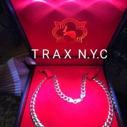 MIAMI CUBAN CURB SOLID 14K GOLD PURCHASED FROM TRAX NYC