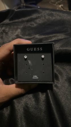 Guess Cubic Zirconia Stud Earrings