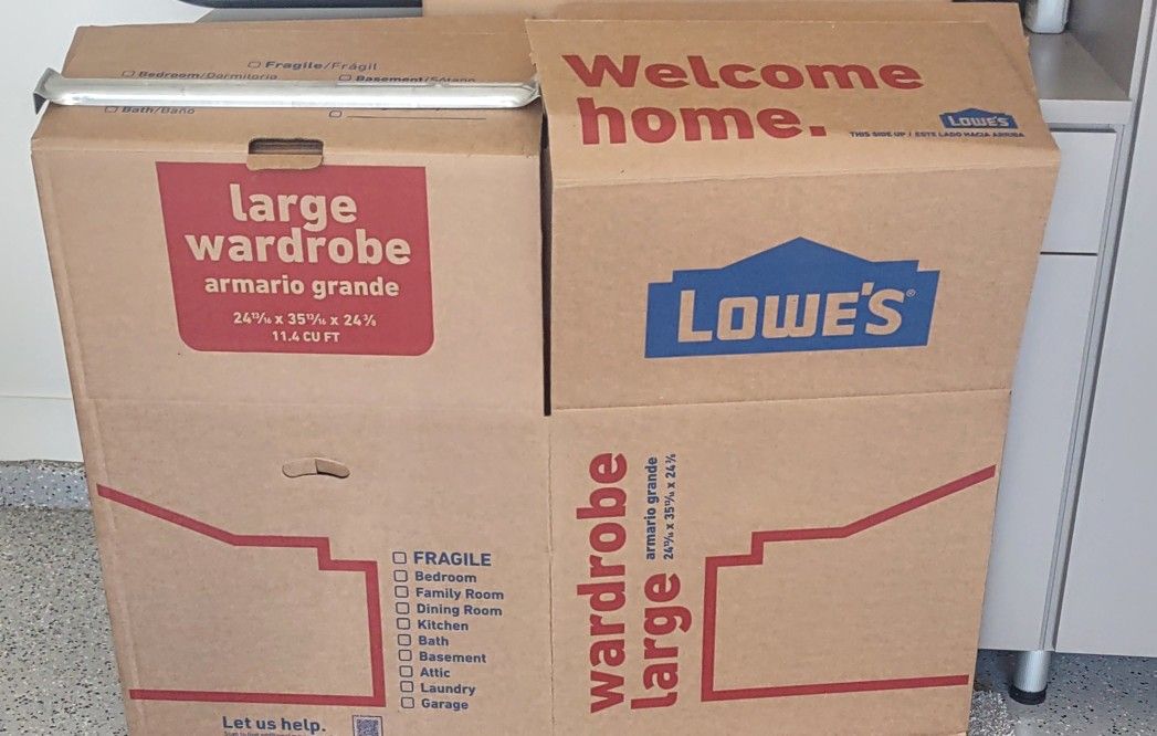 New Moving and Storage Boxes