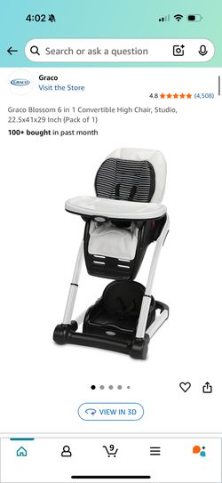 Greco High Chair With Seat 