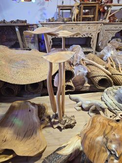 Mushroom sculpture
