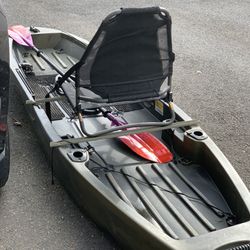 Ascend 10 T Kayak, Modified Lift With Penn Wrath Reel
