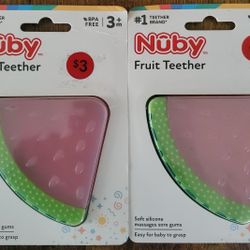 Nuby Fruit Teethers