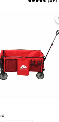 New Ozark Trail Camping Uitility Red Wagon !!