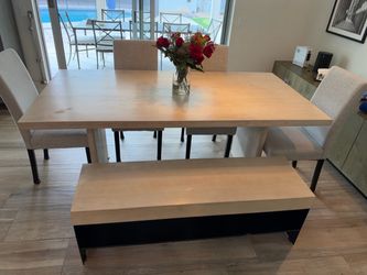Pottery Barn Table with Chair Set
