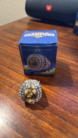 LA Rams World Champions Replica Ring with Box
