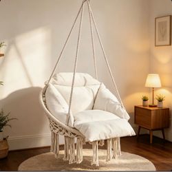 Brand New Hanging Hammock Chair with thick Cushion
