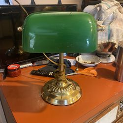 Vintage Green Bankers Lamp/Library Lamp for Sale in St. Louis, MO - OfferUp