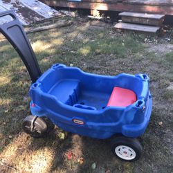 Very Nice Heavy Duty Little Tykes Two Seater Wagon Only $40