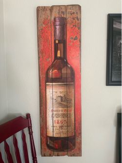 Wine 🍷 wood wall decor