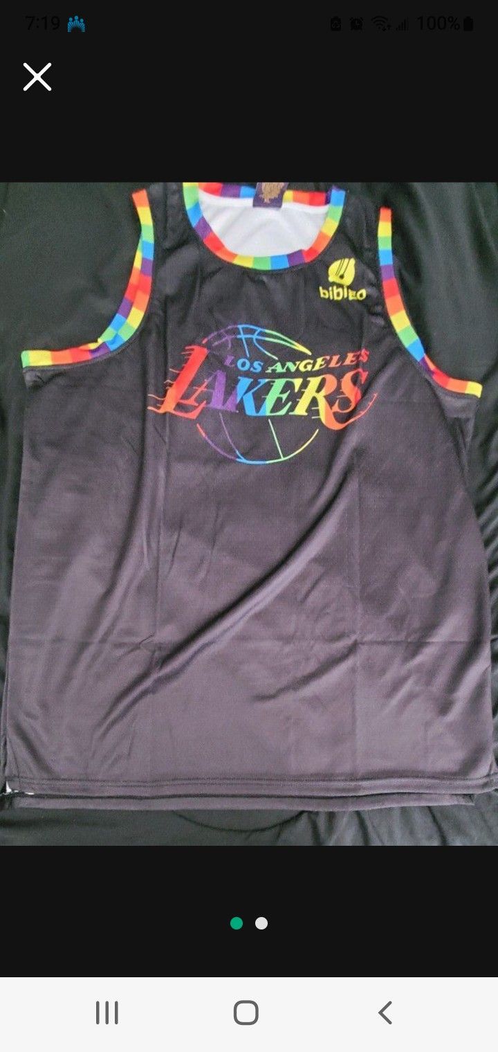 Custom Lakers Jersey