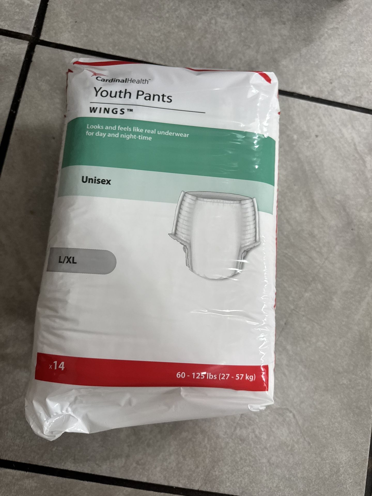 16 Packs Youth Pants Diapers Size L/XL