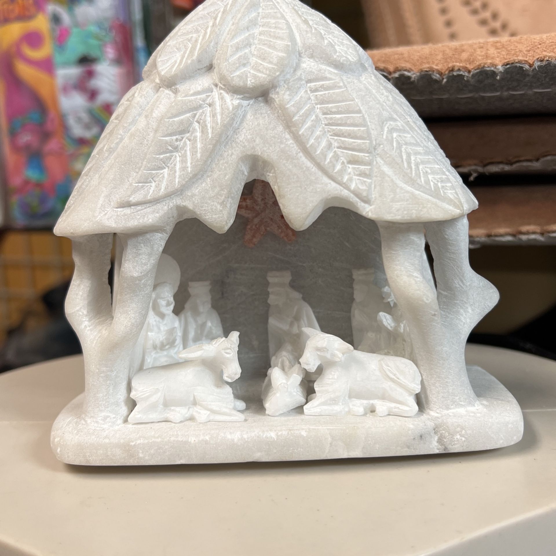 Stone Jesus Figurine