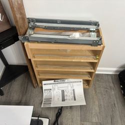 8” Wide Pull Out Organizer W/ Soft Close For Base Cabinet