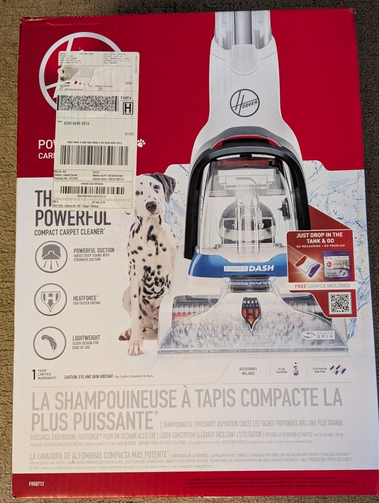 Hoover Power Dash Pet carpet cleaner