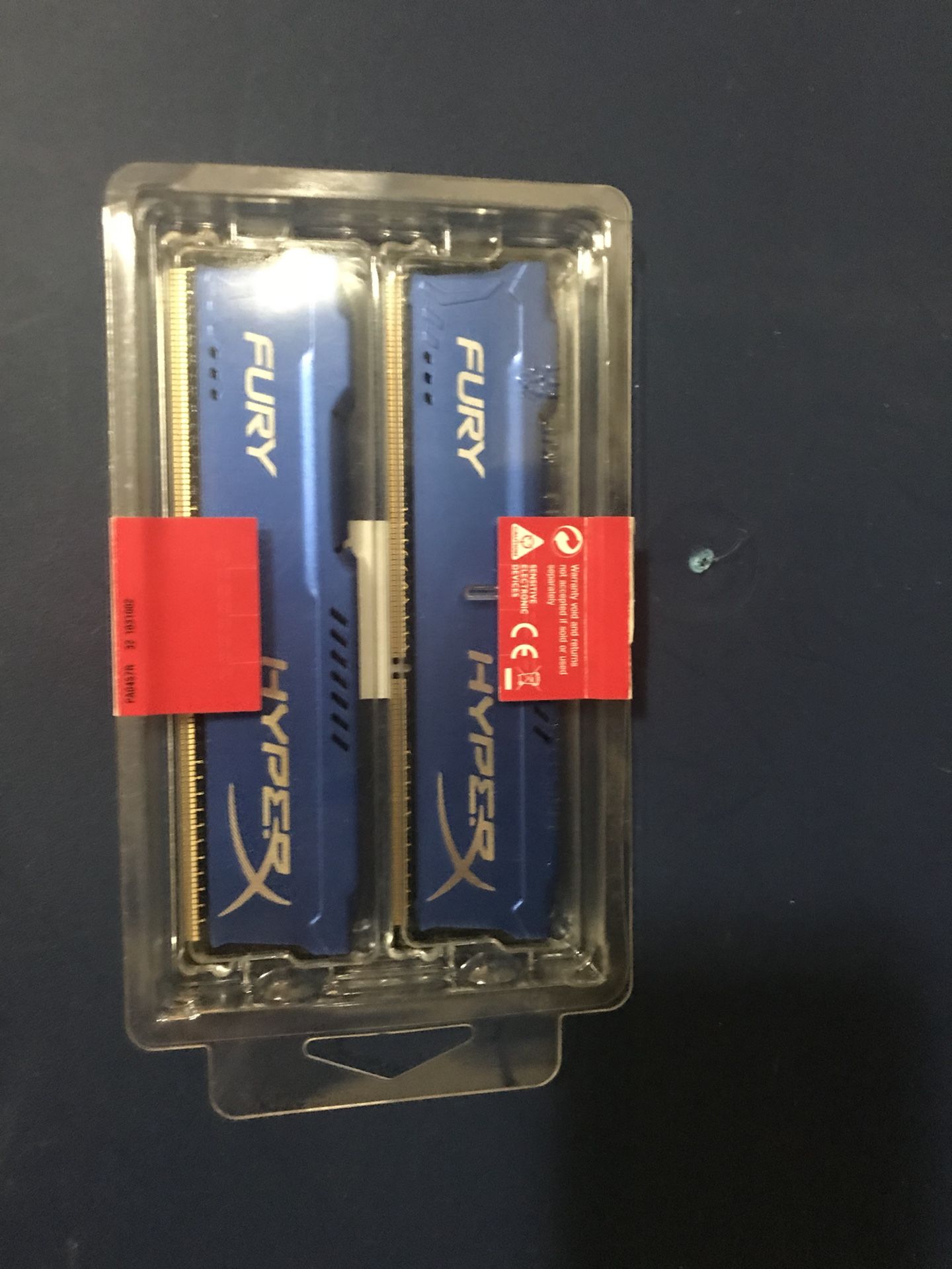Kingston HyperX Fury 2x4 GB DDR3 1866Mhz PC memory