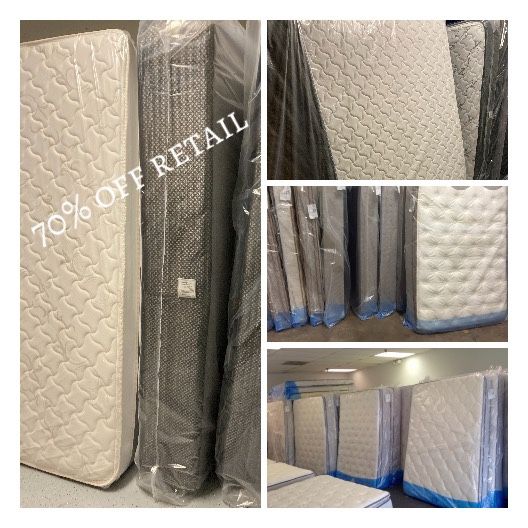 🖐🏼🖐🏼PLUSH TOP MATTRESS STARTING AT $150 WITH FREE BOX SPRING BEST PRICE IN TOWN 🖐🏼🖐🏼WHOLESALE PRICE