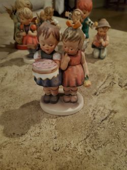 Glass Hummel Figurine From Germany 