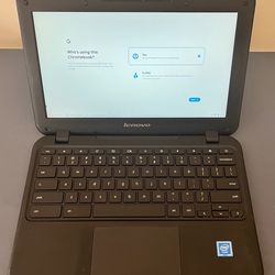 Lenovo N21 Chromebook. 11.6”.2.16 GHz.16GB SSD.4GB Ram. ChromeOS.