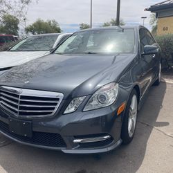 2013 Mercedes-Benz E350  AMG Package 